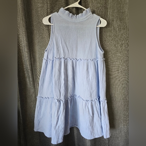 Pomander Place Tuckernuck Lightweight Gauze Morgan Dress in Blue Size M - Picture 1 of 4
